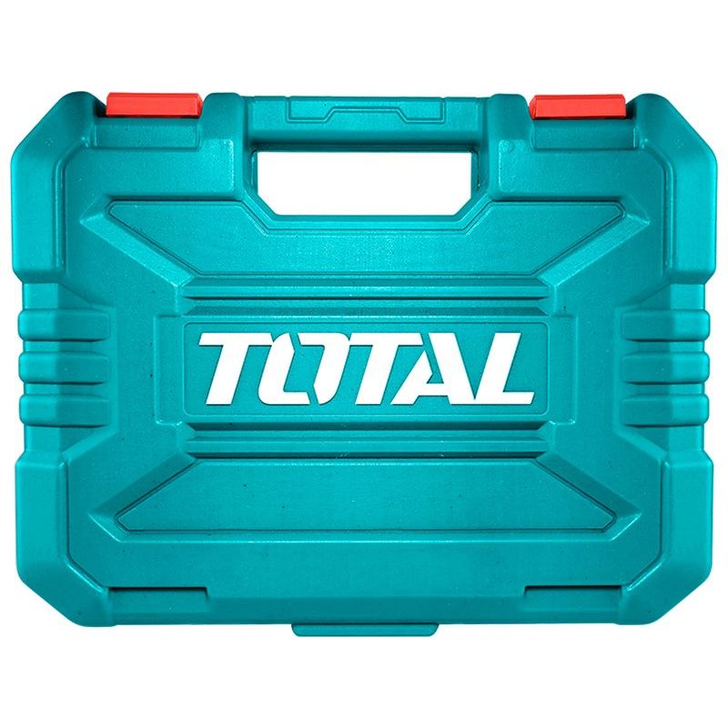 TOTAL HLAVICE NÁSTRČNÉ, SADA 20KS, 1,2", INDUSTRIAL, CR-V(50BV30), TEPELNĚ TVRZENO, THT121201 - GOLA SADY - RUČNÍ NÁŘADÍ