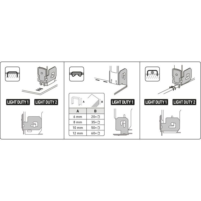 EXTOL PREMIUM PISTOLE SEŠÍVACÍ/SPONKOVACÍ 3FUNKČNÍ, 6-12MM, VČETNĚ 100KS SPON, 8851105 - SPONKOVACÍ PISTOLE A SPONY - RUČNÍ NÁŘADÍ