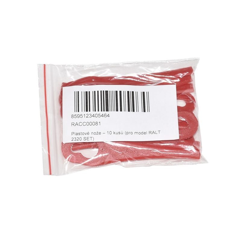 RIWALL PRO PLASTOVÉ NOŽE ( SADA 10 KUSŮ ) PRO RALT 2320 - ŽACÍ LISTY - NOŽE - ZAHRADA