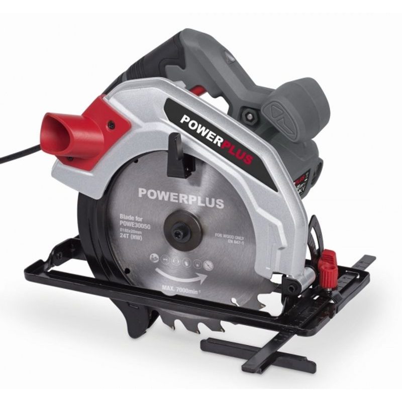 POWERPLUS POWE30050 OKRUŽNÍ PILA 1 200 W / 185MM - KOTOUČOVÉ PILY (MAFL) - ELEKTRICKÉ NÁŘADÍ