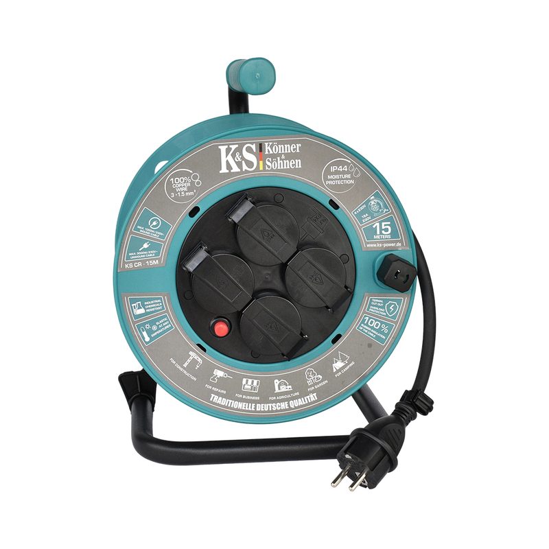 KÖNNER & SÖHNEN CZ KÖNNER & SÖHNEN PRODLUŽOVACÍ KABEL KS CR-15M - PRODLUŽOVACÍ KABELY - PŘÍSLUŠENSTVÍ