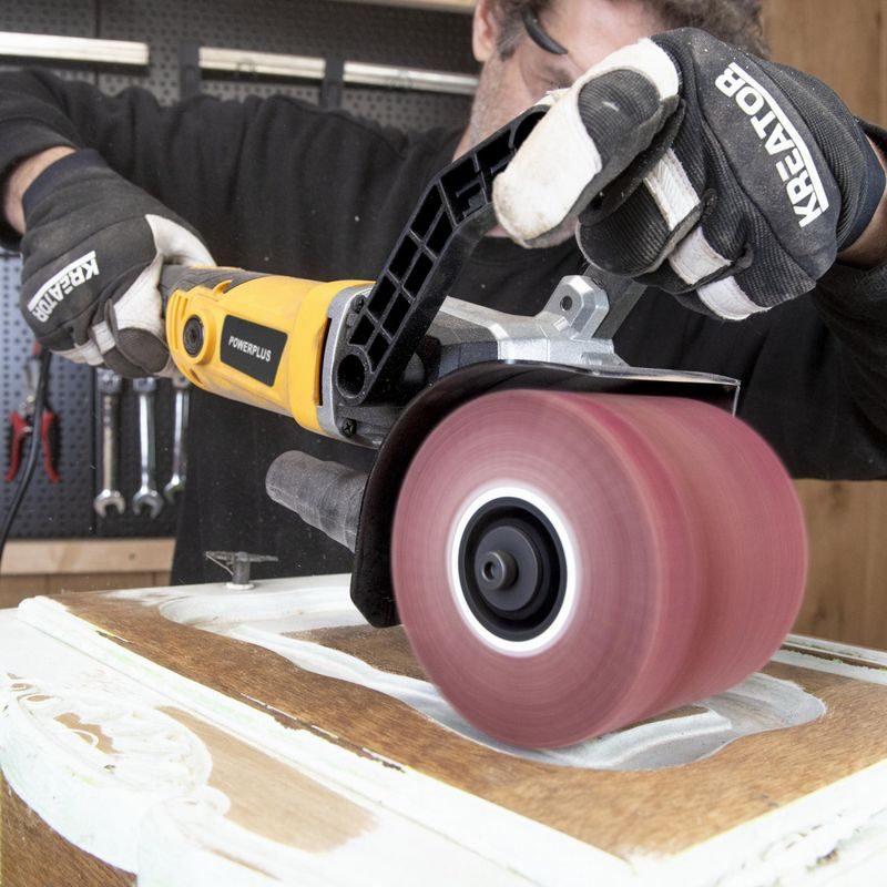 KREATOR KRT271002 BRUSNÝ LAMELOVÝ VÁLEC S PLSTÍ 120 X 100MM - PŘÍSLUŠENSTVÍ PRO POWER PLUS - NÁHRADNÍ DÍLY