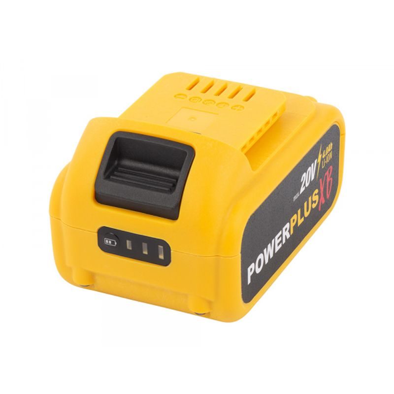 POWERPLUS POWXB90050 BATERIE 20V LI-ION 4,0AH - AKUMULÁTORY A NABÍJEČKY POWERPLUS - NÁHRADNÍ DÍLY