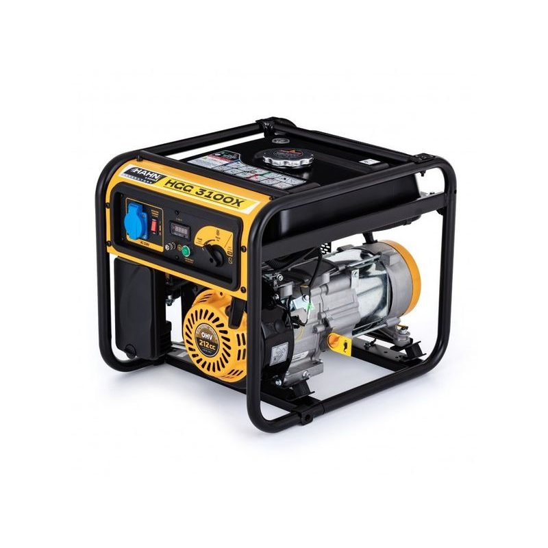 HAHN & SOHN BENZÍNOVÁ ELEKTROCENTRÁLA HGG 3100X AVR - JEDNOFÁZOVÉ CENTRÁLY - ELEKTROCENTRÁLY