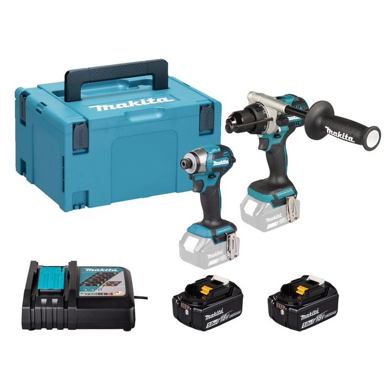 MAKITA DLX2549TJ - AKU SADA DHP492+DTD173 LI-ION LXT 18V/5,0AH - LI-ION 18V - MAKITA-SHOP
