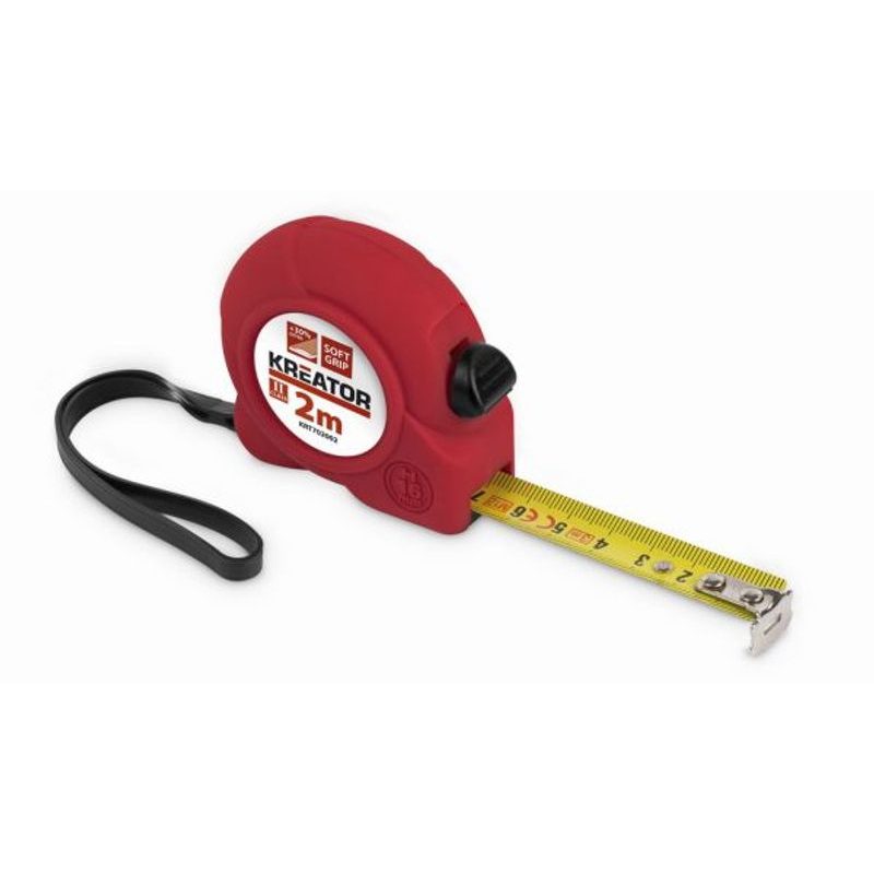 KREATOR KRT702002 SVINOVACÍ METR MĚKČENÝ ÚCHOP 2M - SVINOVACÍ METRY - MĚŘÍCÍ TECHNIKA