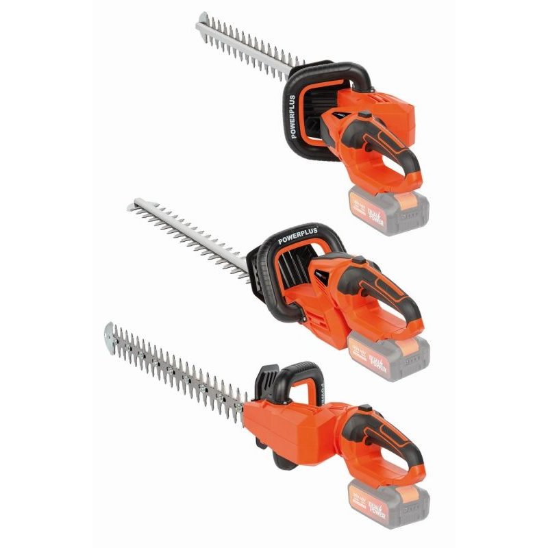 POWERPLUS POWDPG7536 AKU PLOTOSTŘIH 40V LI-ION 670MM (BEZ BATERIE) - AKUMULÁTOROVÝ PLOTOSTŘIH - ZAHRADA