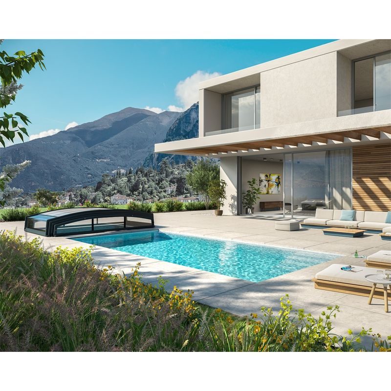 PALRAM - CANOPIA MAJORCA ZASTŘEŠENÍ PRO BAZÉNY 8 X 4 M - PŘÍSTŘEŠKY VCHODOVÉ, PRO AUTA - DŮM A DOMÁCNOST, ELEKTRO..