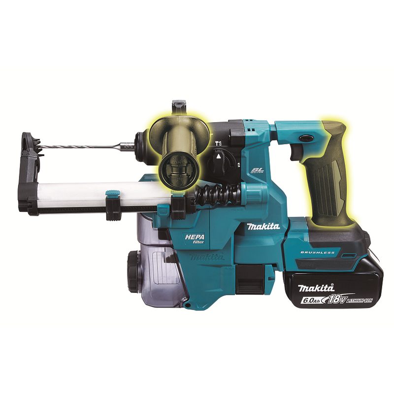 MAKITA DHR183RTWJ - AKU VRTACÍ KLADIVO LI-ION LXT 18V/5,0AH - AKU VRTACÍ, SEKACÍ A KOMBINOVANÁ KLADIVA - AKU NÁŘADÍ