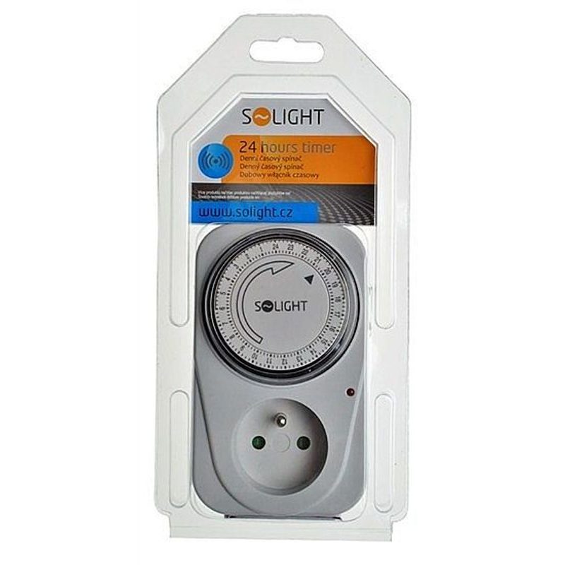 ČASOVÝ SPÍNAČ MECHANICKÝ, DENNÍ 24H., INTERVAL 15MIN, VYPÍNAČ - DOMACÍ AUTOMATIZACE - ZÁSUVKY, TERMOSTATY - DŮM A DOMÁCNOST, ELEKTRO..