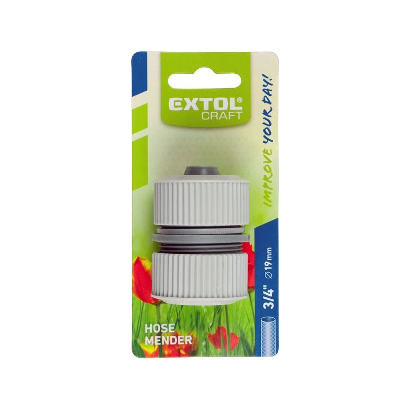EXTOL CRAFT SPOJKA NA HADICE, 3/4", 70108 - PLASTOVÉ SPOJKY - ZAHRADA