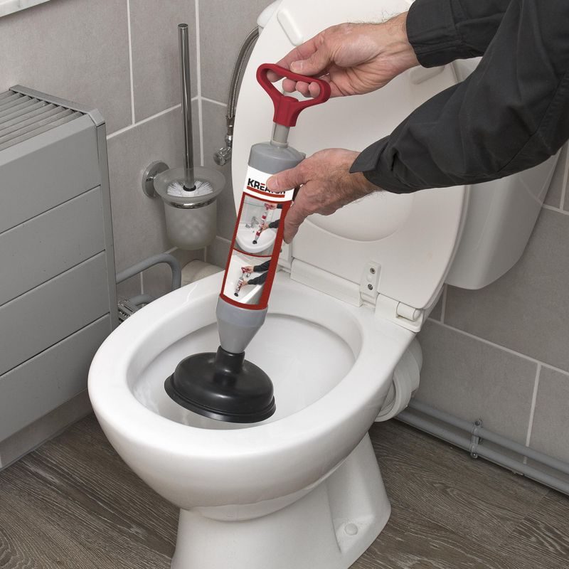 KREATOR KRTH50305 PUMPA NA ČIŠTĚNÍ ODPADŮ - DOPLŇKY A VYCHYTÁVKY - DŮM A DOMÁCNOST, ELEKTRO..