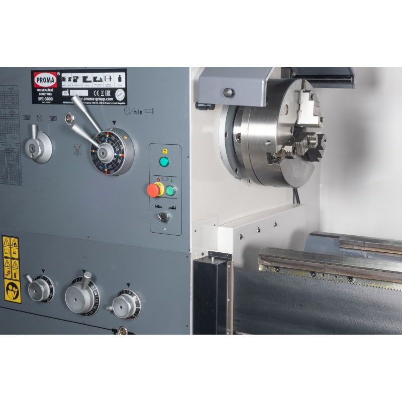 SPI-3000 - SOUSTRUH NA KOV S DIGITÁLNÍM ODMĚŘOVÁNÍM - SOUSTRUHY - KOVOOBRÁBĚCÍ STROJE