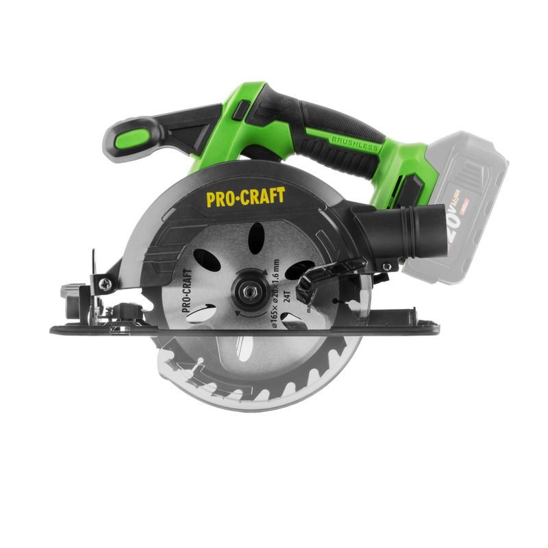 AKU KOTOUČOVÁ PILA PROCRAFT PCA32BB (BEZ BATERIE A NABÍJEČKY) | PCA32-BB PROCRAFT - PILY DO 165MM - AKU NÁŘADÍ
