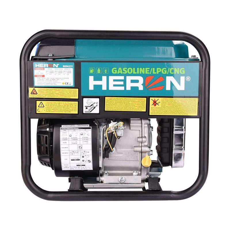 HERON ELEKTROCENTRÁLA DIGITÁLNÍ INVERTOROVÁ (BENZÍN/LPG/NG), 7HP/3,7KW, 8896231 - PLYNOVÉ ELEKTROCENTRÁLY - ELEKTROCENTRÁLY