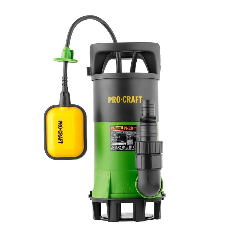 ČERPADLO PONORNÉ PROCRAFT PN28 | PN28 PROCRAFT - PONORNÁ ČERPADLA - ZAHRADA