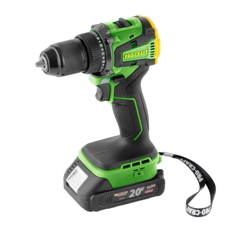 AKU ŠROUBOVÁK PROCRAFT PA20LI | PA20LI PROCRAFT - AKU ŠROUBOVÁK 18V - 20V - AKU NÁŘADÍ