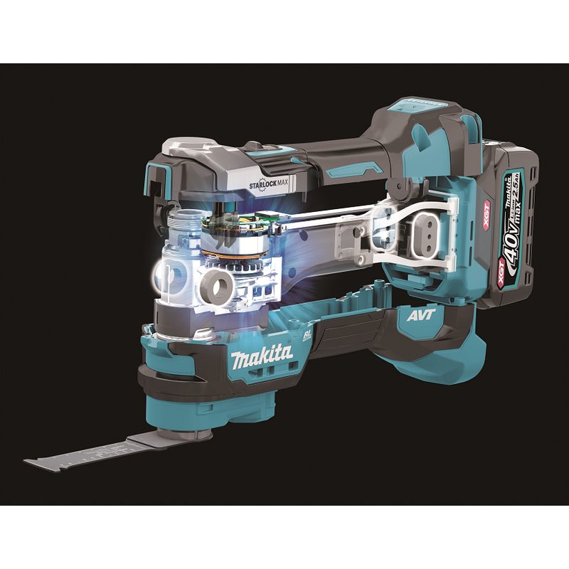MAKITA TM001GZ - AKU MULTITOOL STARLOCK MAX LI-ION XGT 40V BEZ AKU Z - AKU MULTIFUNKČNÍ, OSCILAČNÍ BRUSKY (MULTITOOL) - AKU NÁŘADÍ