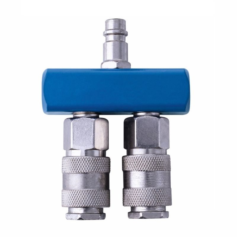 SCHEPPACH VZDUCHOVÁ ROZBOČKA SE 2 RYCHLOSPOJKAMI - RYCHLOSPOJKY - PNEU NÁŘADÍ