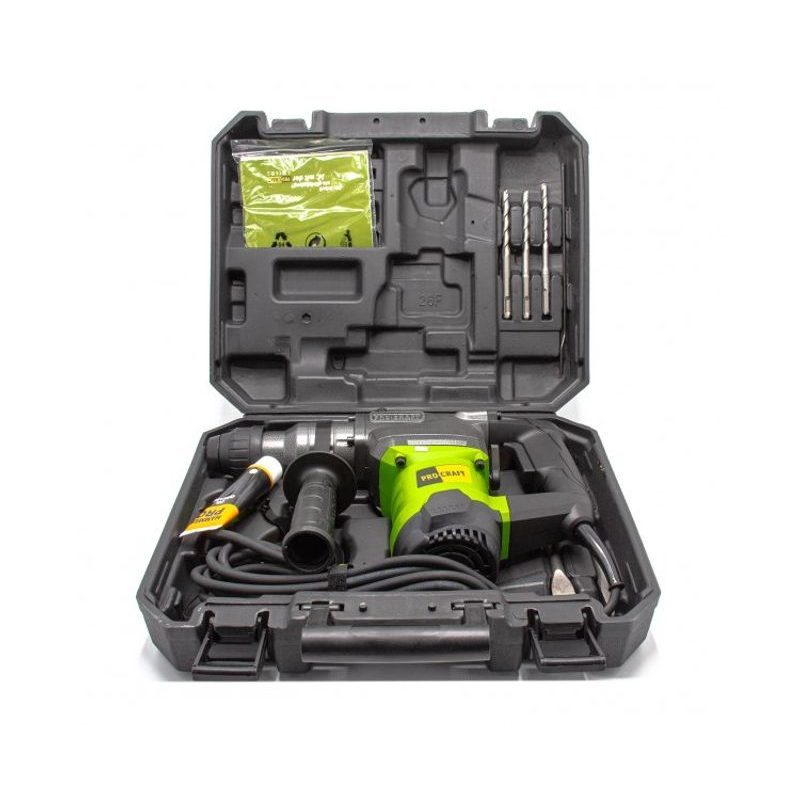 KOMBINOVANÉ VRTACÍ A SEKACÍ KLADIVO SDS PLUS PROCRAFT BH1750 | BH1750 PROCRAFT - KOMB. KLADIVA SDS + - ELEKTRICKÉ NÁŘADÍ