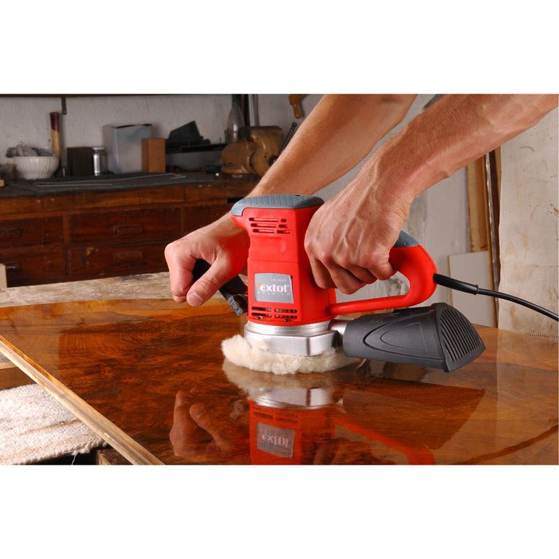 EXTOL PREMIUM ERC 450 SC BRUSKA EXCENTRICKÁ, 125MM, 150MM, 450W, 8894202 - EXCENTRICKÉ BRUSKY - ELEKTRICKÉ NÁŘADÍ