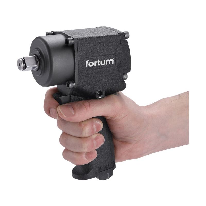 FORTUM UTAHOVÁK RÁZOVÝ, 1/2", PNEU, 610NM, MINI, 4795010 - PNEU RÁZOVÝ UTAHOVÁK - PNEU NÁŘADÍ
