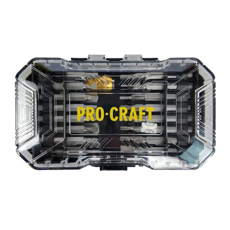 AKU VRTACÍ ŠROUBOVÁK PROCRAFT PA18LIH SE SADOU BITŮ BS-37 | SPA18LIH-1B-C/BS-37 PROCRAFT - AKU ŠROUBOVÁK 18V - 20V - AKU NÁŘADÍ