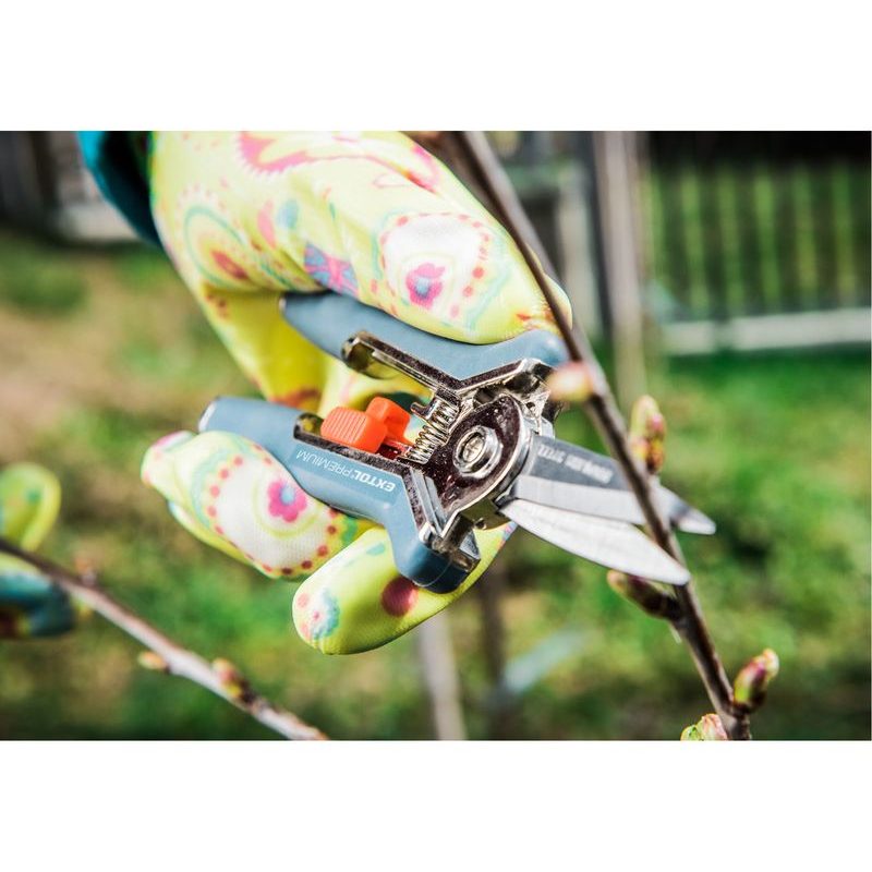 EXTOL PREMIUM NŮŽKY ZAHRADNICKÉ PŘÍMÉ, MINI, 153MM, NEREZ, 8872115 - ZAHRADNÍ NŮŽKY - ZAHRADA