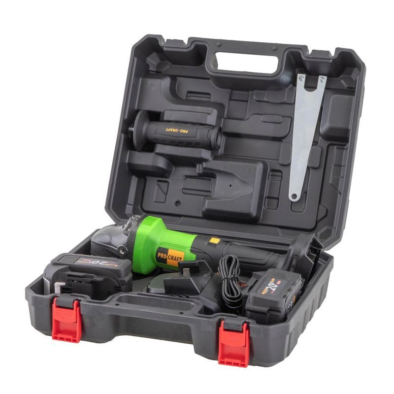 AKU BRUSKA PROCRAFT PGA20 | PGA20 PROCRAFT - AKU UHLOVÉ BRUSKY - AKU NÁŘADÍ