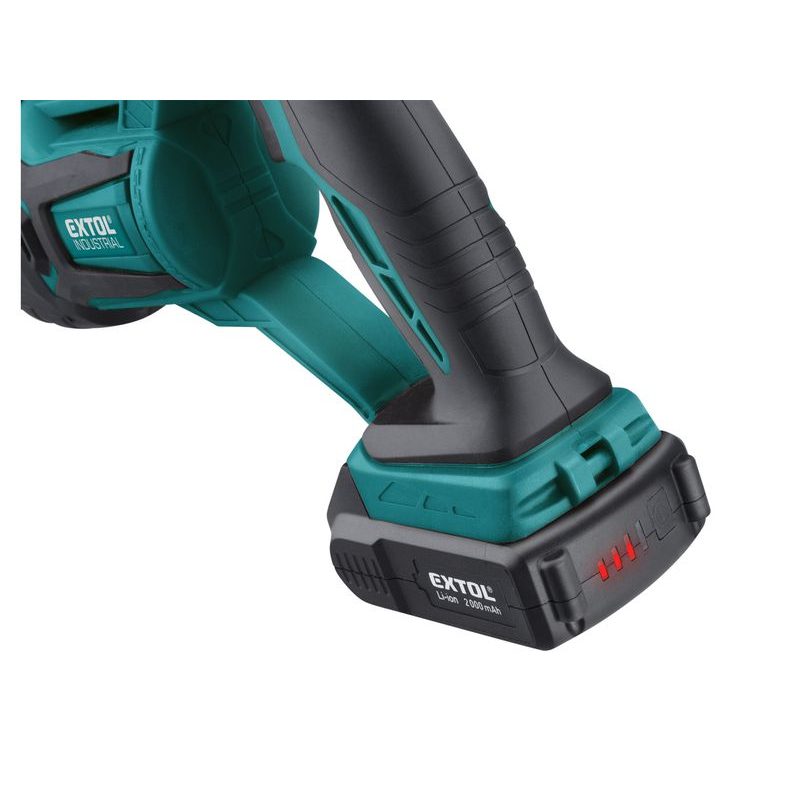 EXTOL INDUSTRIAL PILA OCASKA AKU SHARE20V, BRUSHLESS, 20V LI-ION, 2AH, 8791820 - AKU PILY OCASKY - AKU NÁŘADÍ