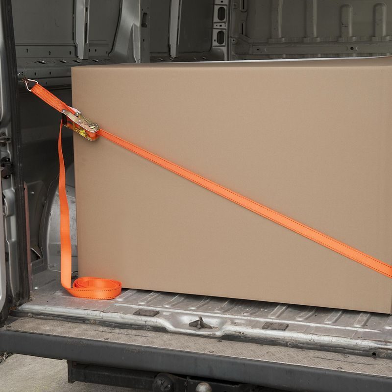 KREATOR KRTH40808 UPÍNACÍ POPRUH RÁČNOVÝ S HÁKY 1000KG / 4,6M HIGH QUALITY - AUTO-POTŘEBY - DÍLNA A GARÁŽ