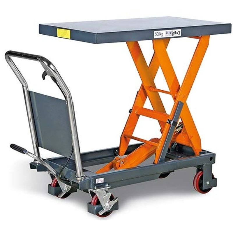 NŮŽKOVÝ ZVEDACÍ STŮL FHT 500 - ZDVIHACÍ ZAŘÍZENÍ - DÍLNA A GARÁŽ