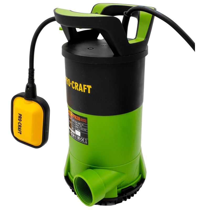 ČERPADLO PONORNÉ PROCRAFT PN28 | PN28 PROCRAFT - PONORNÁ ČERPADLA - ZAHRADA