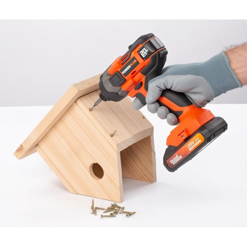 POWERPLUS POWDP20100 AKU RÁZOVÝ UTAHOVÁK 20V 180NM (BEZ AKU) - RÁZOVÝ UTAHOVÁK 20 - 60 V - AKU NÁŘADÍ