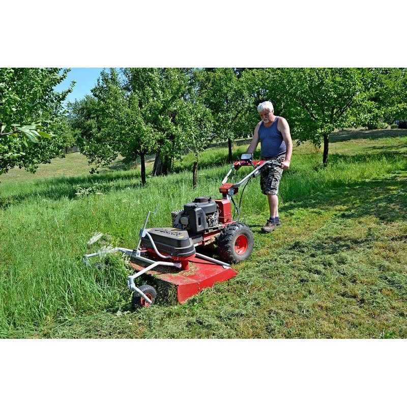 POHONNÁ JEDNOTKA PANTER FD3-500 S DVOUNOŽOVÝM MULČOVAČEM M121 - PARTNER - SESTAVY - ZAHRADA