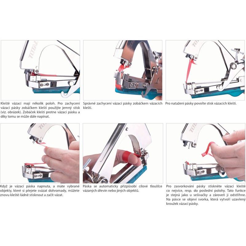 TOTAL KLEŠTĚ VÁZACÍ ZAHRADNICKÉ, 32CM, THTPTM1251 - ZAHRADNÍ NÁŘADÍ - ZAHRADA