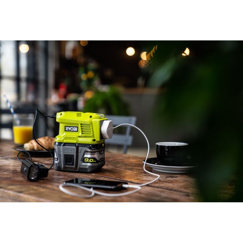 RYOBI RY18BI150A-0 AKUMULÁTOROVÝ INVERTOR 150 W (BEZ BATERIE A NABÍJEČKY) - ZNAČKA RYOBI - ELEKTRICKÉ NÁŘADÍ