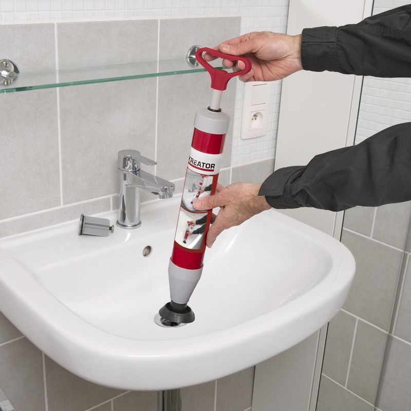 KREATOR KRTH50305 PUMPA NA ČIŠTĚNÍ ODPADŮ - DOPLŇKY A VYCHYTÁVKY - DŮM A DOMÁCNOST, ELEKTRO..