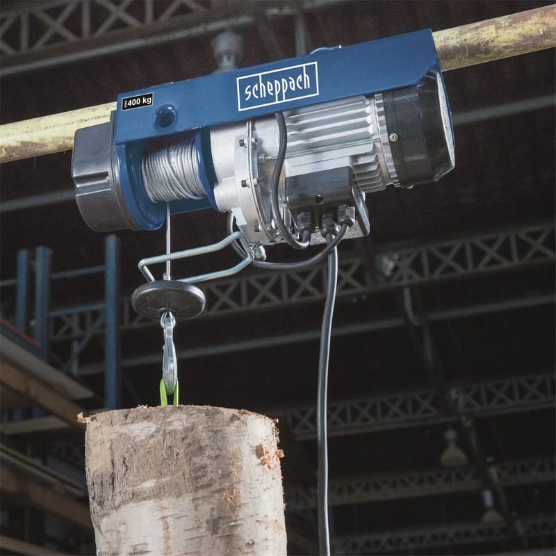 SCHEPPACH HRS 400 LANOVÝ NAVIJÁK ELEKTRICKÝ - ELEKTRICKÉ NAVIJÁKY A KLADKOSTROJE - DÍLNA A GARÁŽ