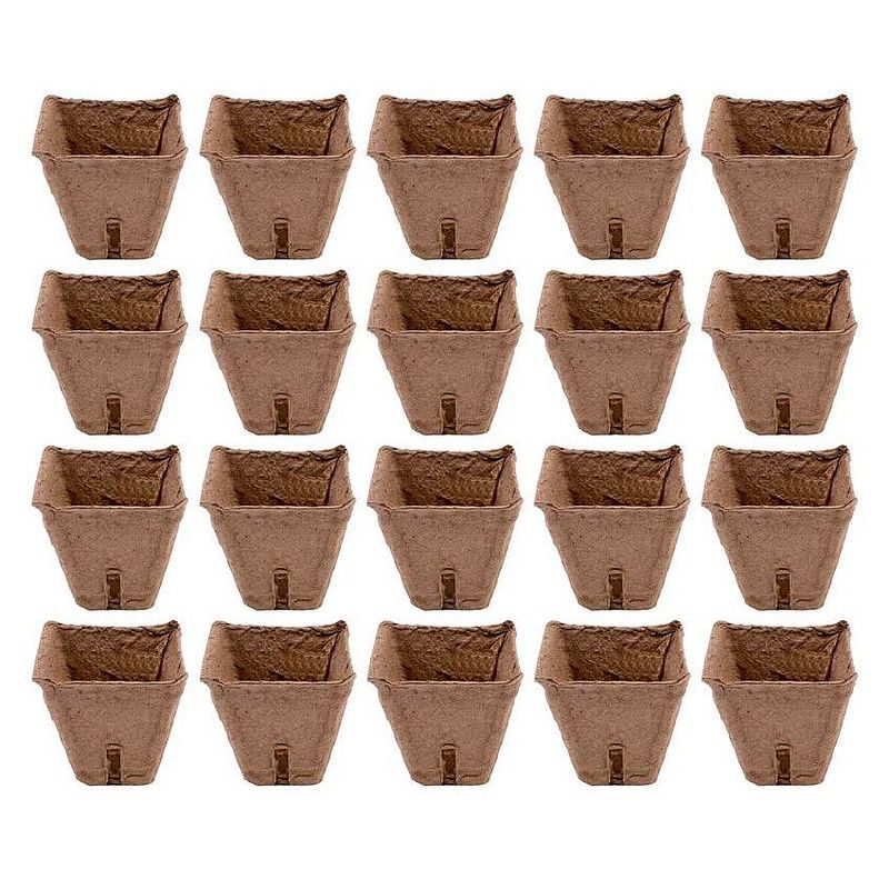 SADBOVAČ PAPÍROVÝ 1 SAZENICE HERRISON 6X6X5,5 CM, 20KS - PAŘENIŠTĚ A SADBOVAČE - ZAHRADA