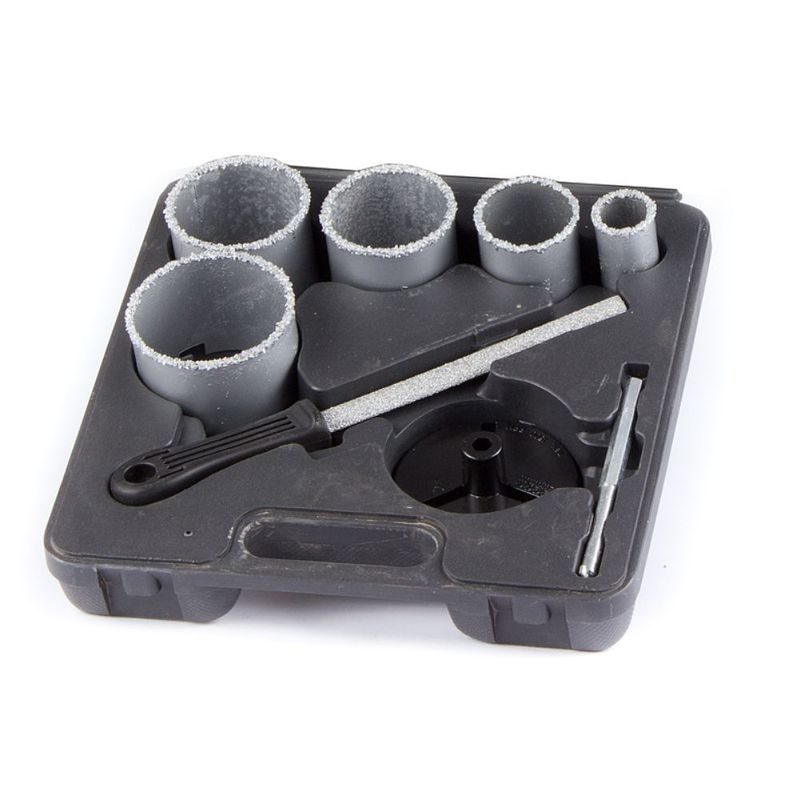 KORUNKA NA OBKLADY 8-DÍLNÁ SADA - VRTÁKY, KORUNKY - PŘÍSLUŠENSTVÍ