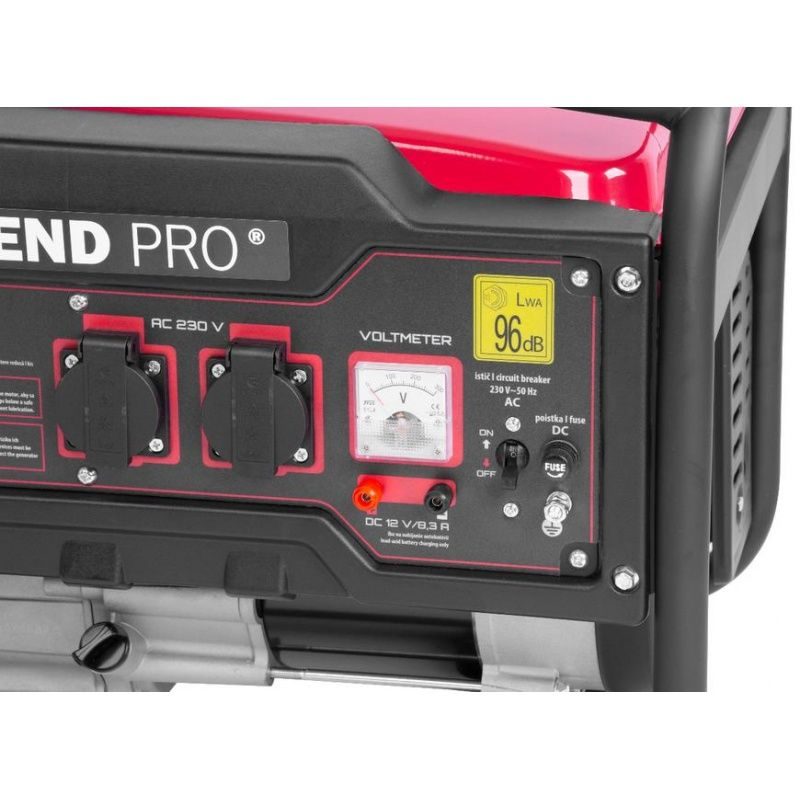 ELEKTROCENTRÁLA KM2500-A, 2,3/2.1 KW, BENZÍNOVÁ - GENERÁTOR - JEDNOFÁZOVÉ CENTRÁLY - ELEKTROCENTRÁLY