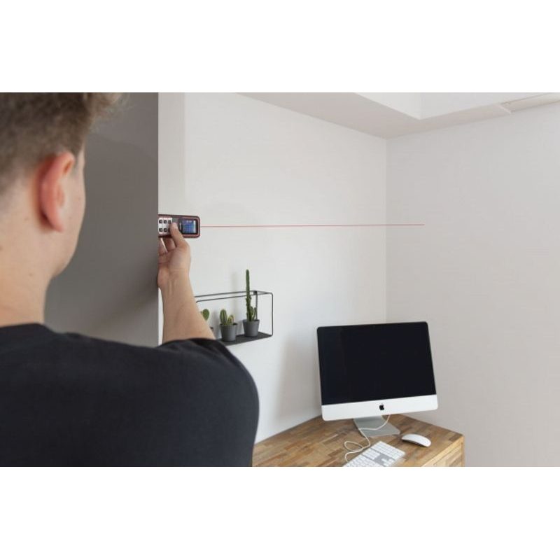 KREATOR KRT706510 LASEROVÝ DÁLKOMĚR 60M - LASEROVÉ MĚŘIČE VZDÁLENOSTI - MĚŘÍCÍ TECHNIKA