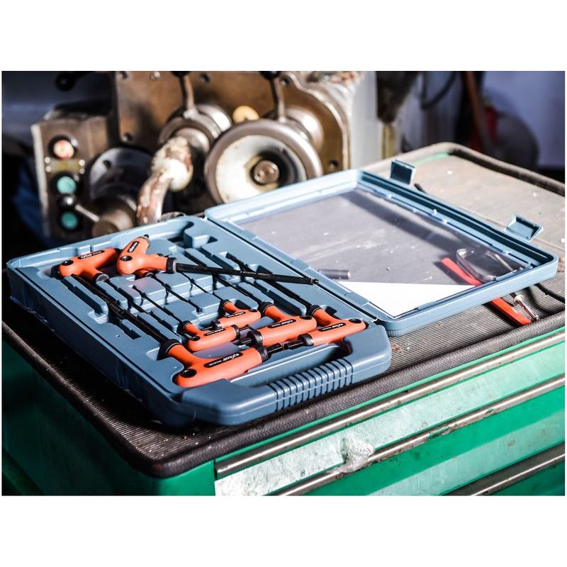 EXTOL PREMIUM T-KLÍČE IMBUS, SADA 9KS, H2-10MM, 8819301 - T - KLÍČE - RUČNÍ NÁŘADÍ