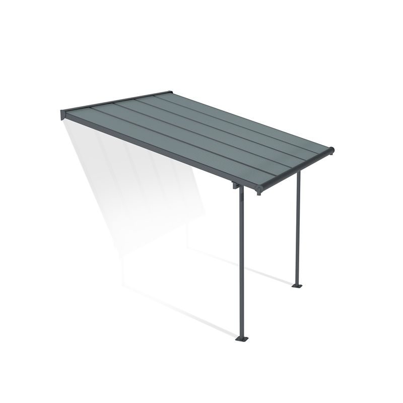 PALRAM - CANOPIA CAPRI 3000 ANTRACIT 3 X 3 HLINÍKOVÁ (MONTOVANÁ) PERGOLA - PERGOLY - DŮM A DOMÁCNOST, ELEKTRO..