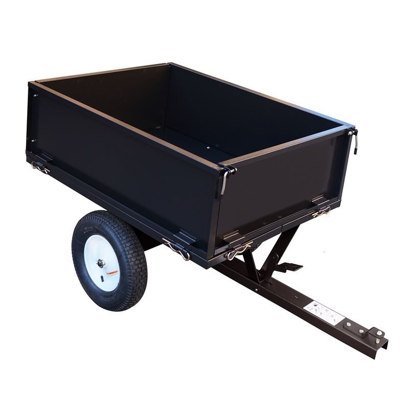 RIWALL PRO RDC 225 T PŘÍVĚSNÝ SKLOPNÝ VOZÍK 225 KG - VOZÍKY ZA TRAKTOR - ZAHRADA