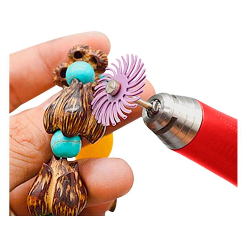 EXTOL PREMIUM DISKY RADIÁLNÍ ŠTĚTINOVÉ, SADA 52KS, P80, P120, P220, P400, P600, P1000, P2500, 8803762 - K PŘÍMÝM BRUSKÁM - PŘÍSLUŠENSTVÍ