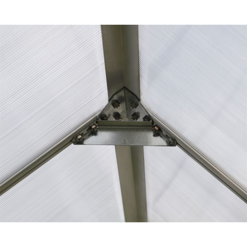 PALRAM - CANOPIA ESSENCE 8X12 SILVER POLYKARBONÁTOVÝ SKLENÍK - SKLENÍK, FOLIOVNÍK - ZAHRADA