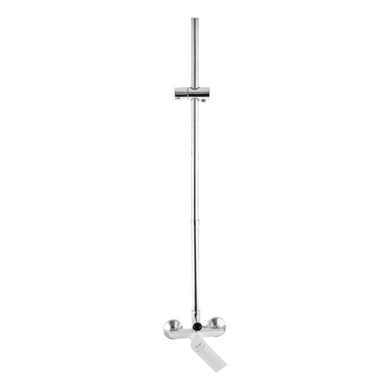 SPRCHOVÝ SLOUP S BATERIÍ MIXXUS PREMIUM ALEX 003-J WHITE-CHROME, BÍLÝ-CHROM | ALEX 003-J WHITE-CHROME PROCRAFT - SPRCHOVÉ BATERIE - SANITA