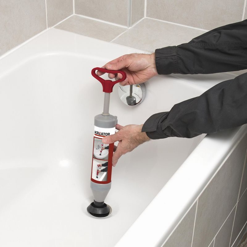 KREATOR KRTH50305 PUMPA NA ČIŠTĚNÍ ODPADŮ - DOPLŇKY A VYCHYTÁVKY - DŮM A DOMÁCNOST, ELEKTRO..